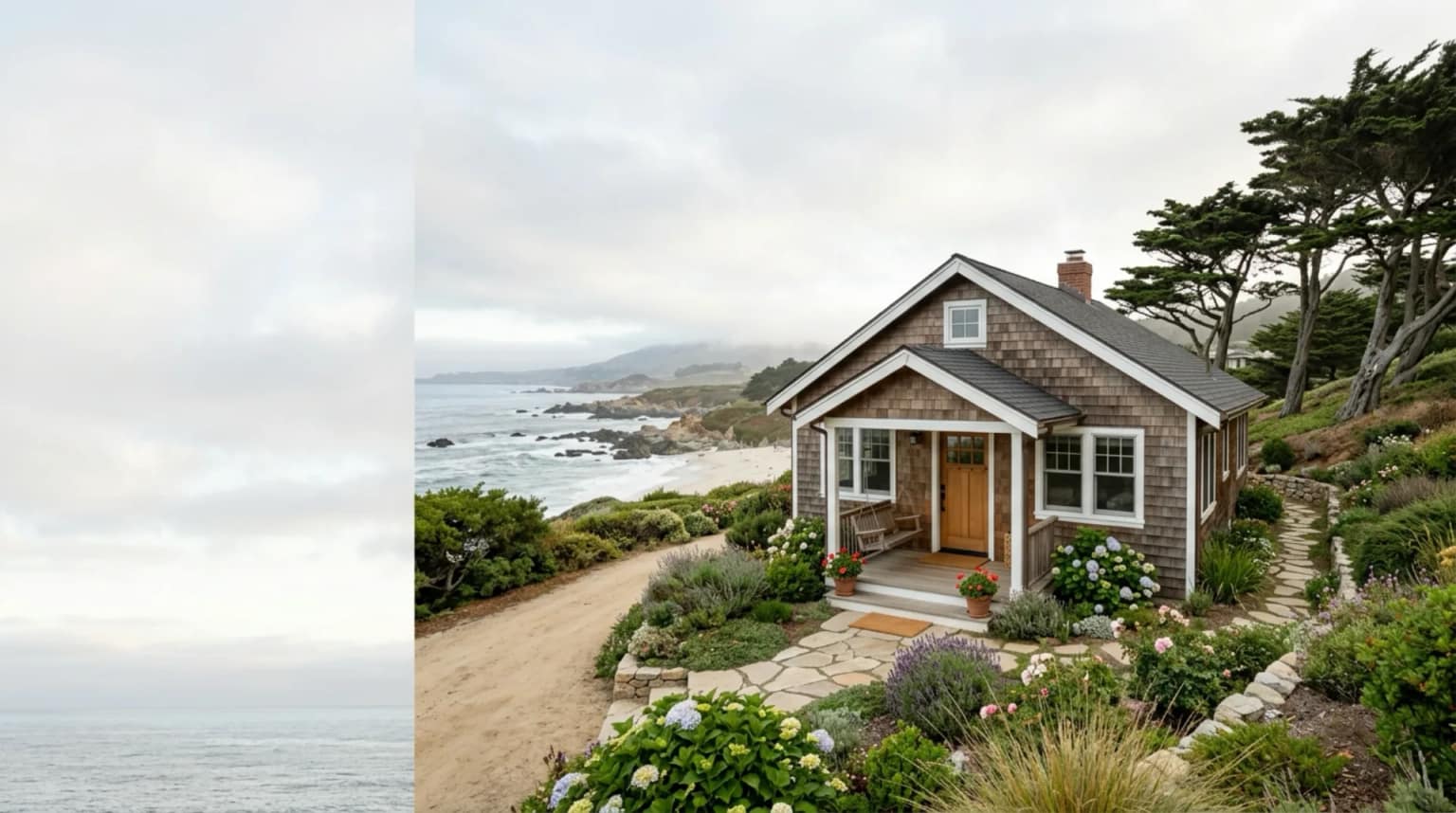 A coastal cottage home near the Monterey Bay coast — Pacific Grove, California service area