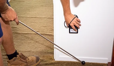 Structural pest inspection; access boundaries shape a condo report